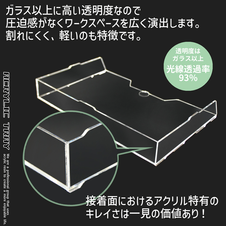 透明 カラー トレイ トレー レタートレイ 書類トレイ レタートレー 書類トレー 積み重ね 重ね ファイル A4 A4サイズ 書類整理 卓上 机上 ディスク ディスクワーク 